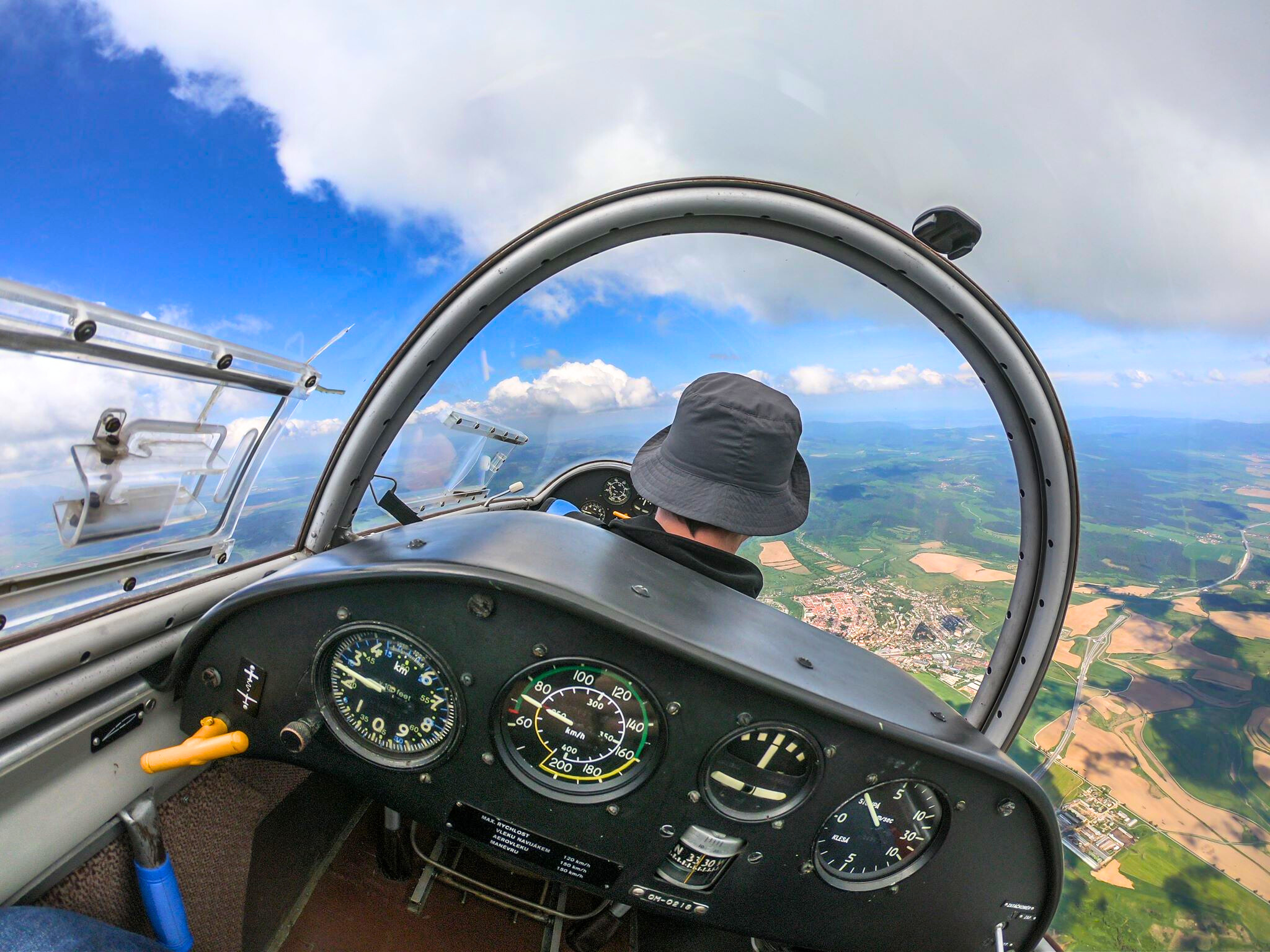 Pilotom vetroňa na skúšku Spišská Nová Ves