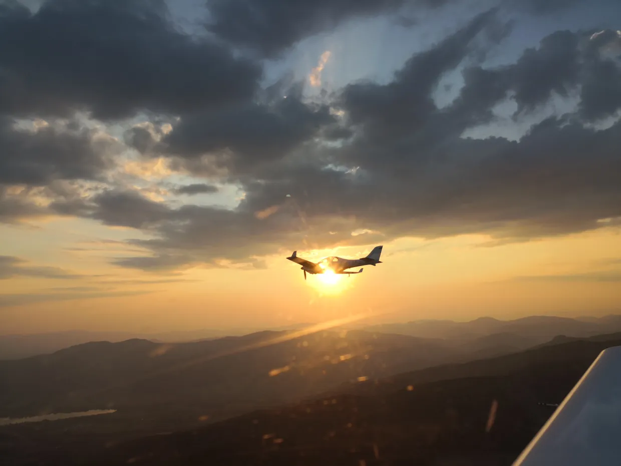 Pilotom lietadla na skúšku Martin-1