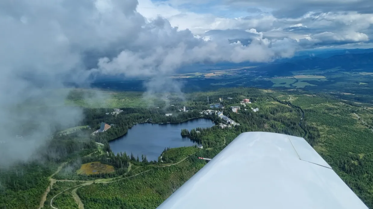 Pilotom lietadla na skúšku Vysoké Tatry-3