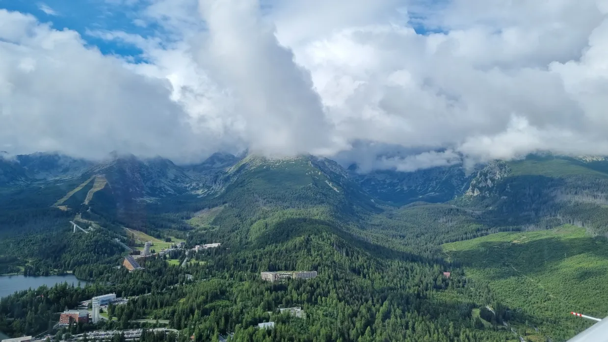 Pilotom lietadla na skúšku Vysoké Tatry-4