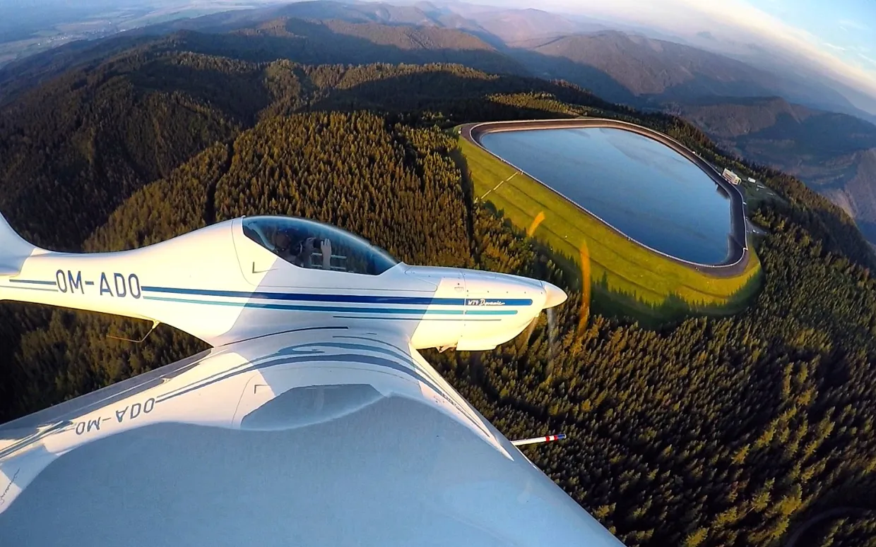 Pilotom lietadla na skúšku Vysoké Tatry-7