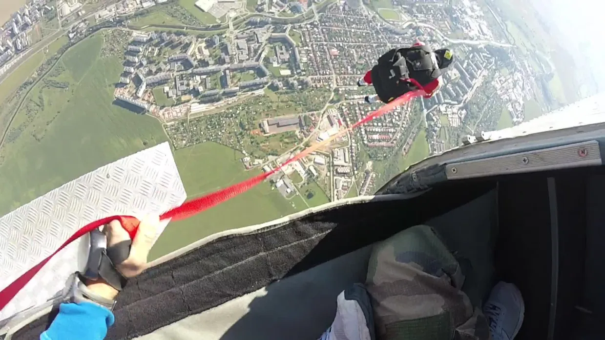 Sólo zoskok s padákom Očová-2