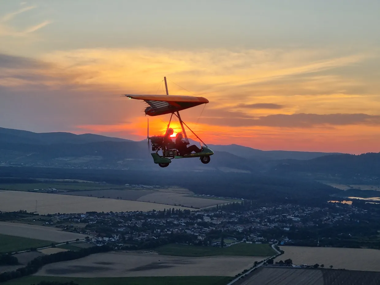 Zážitkový let rogalom Nitra-3