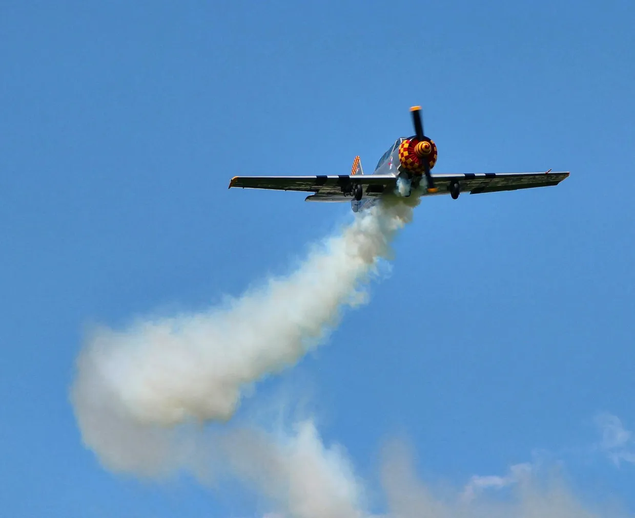 Akrobatický let lietadlom Trenčín-1