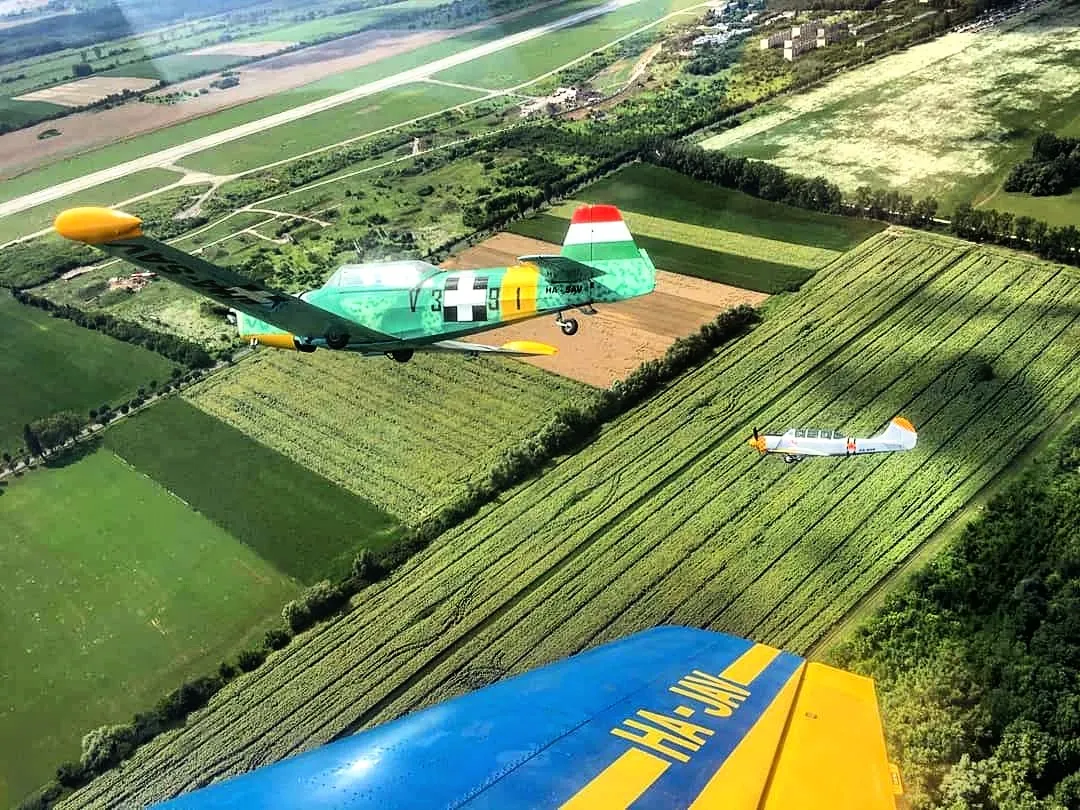 Akrobatický let lietadlom Senica-7