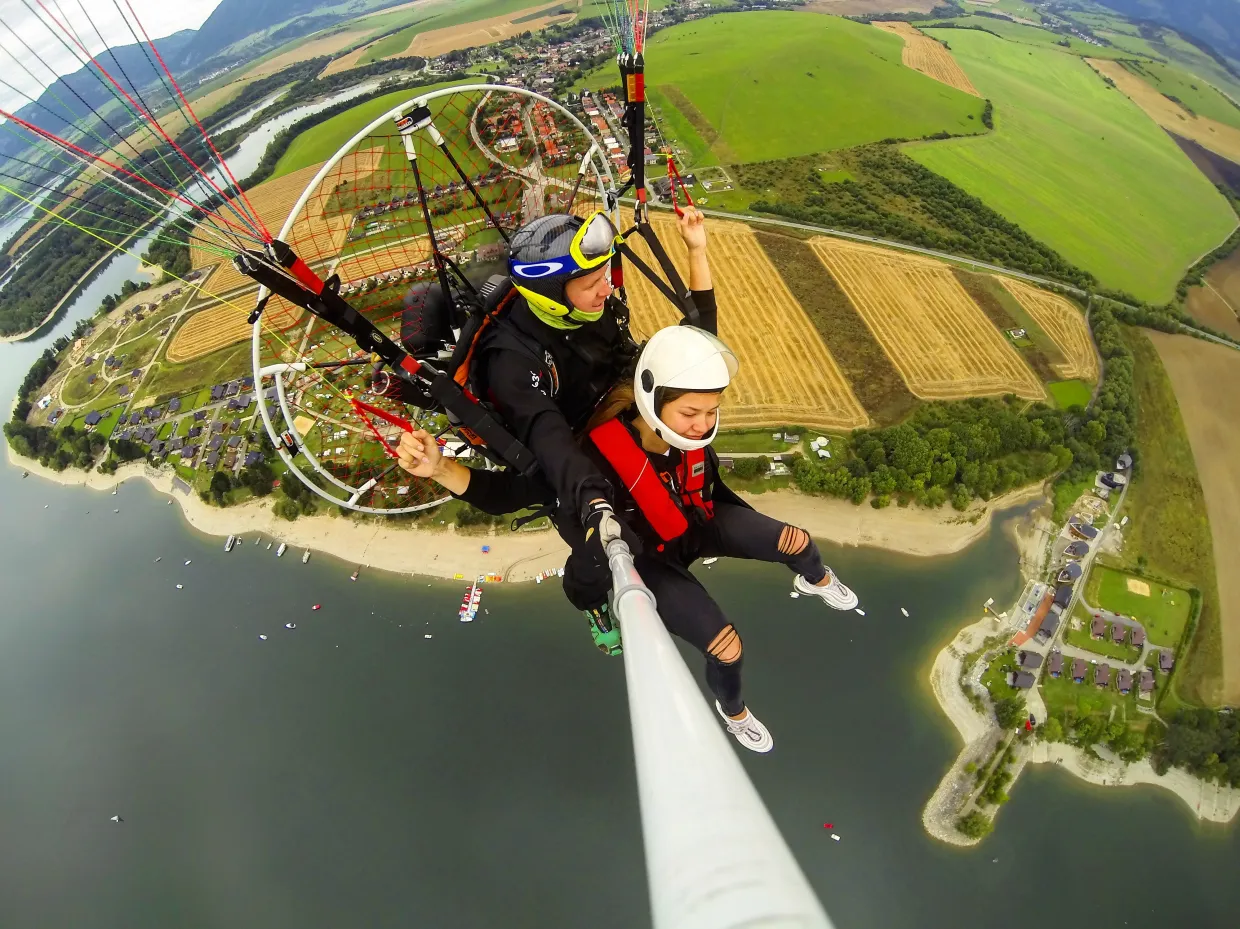 Akrobatický paragliding Liptov-2