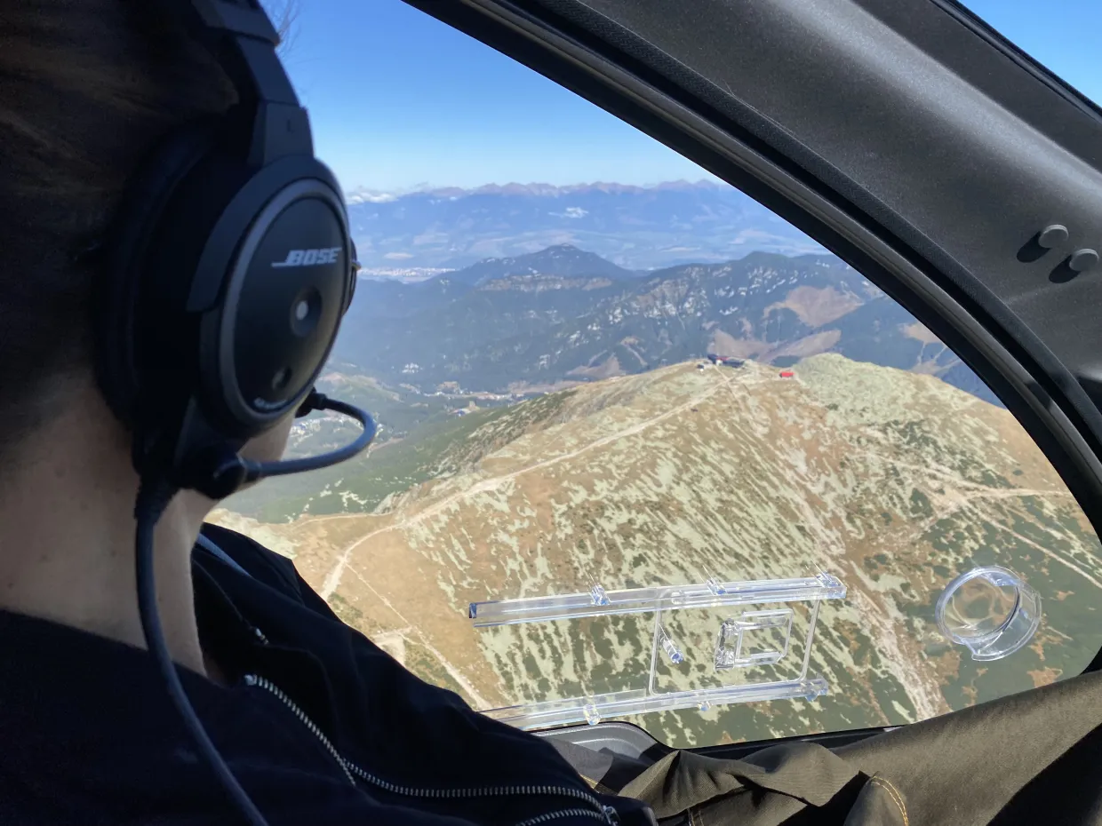 Pilotom vírnika na skúšku Partizánske-3