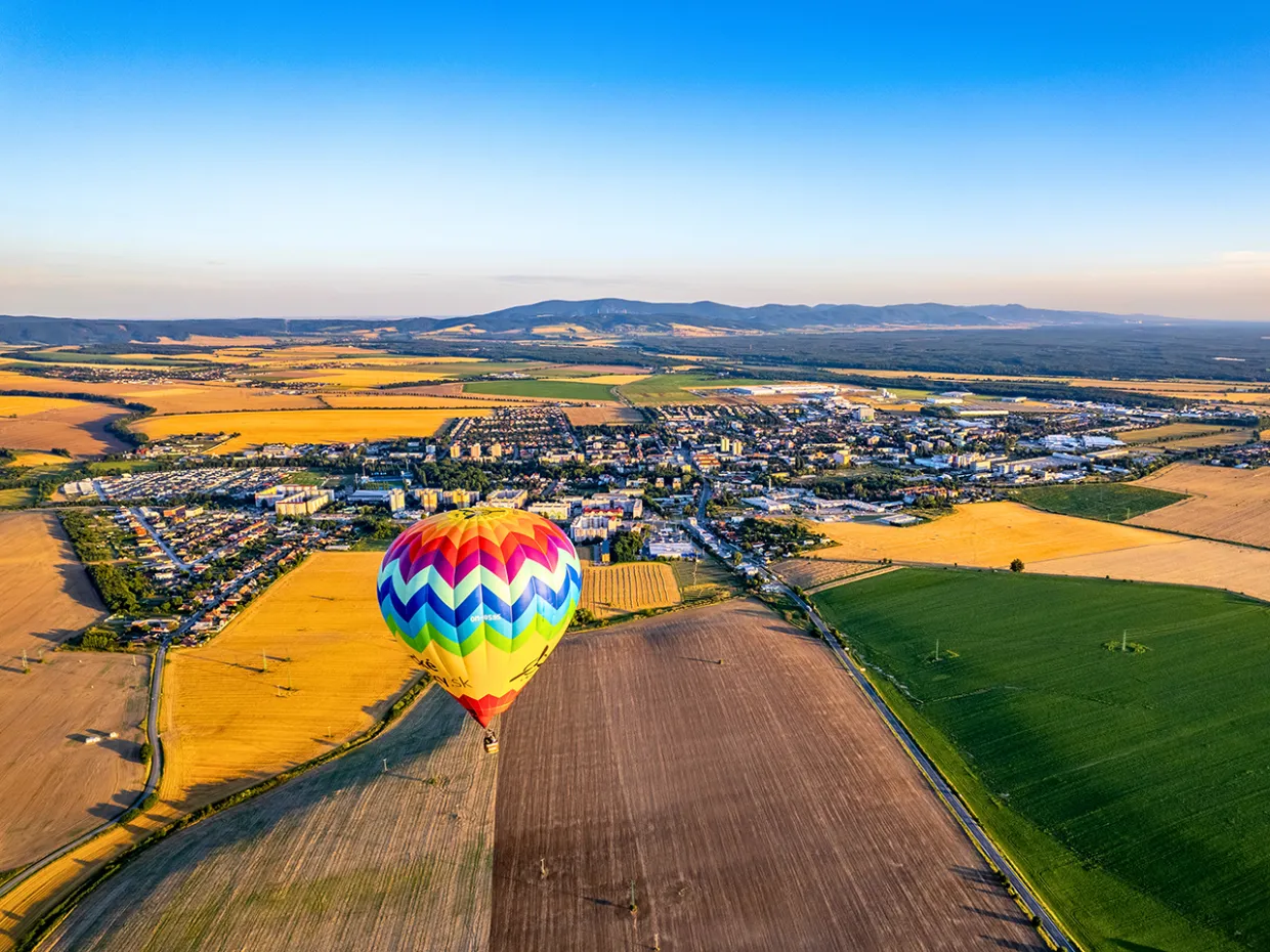 Vyhliadkový let balónom Trnavský kraj-1