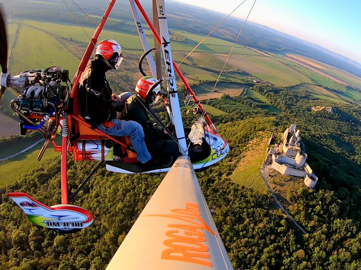 Zážitkový let rogalom Bratislava-2