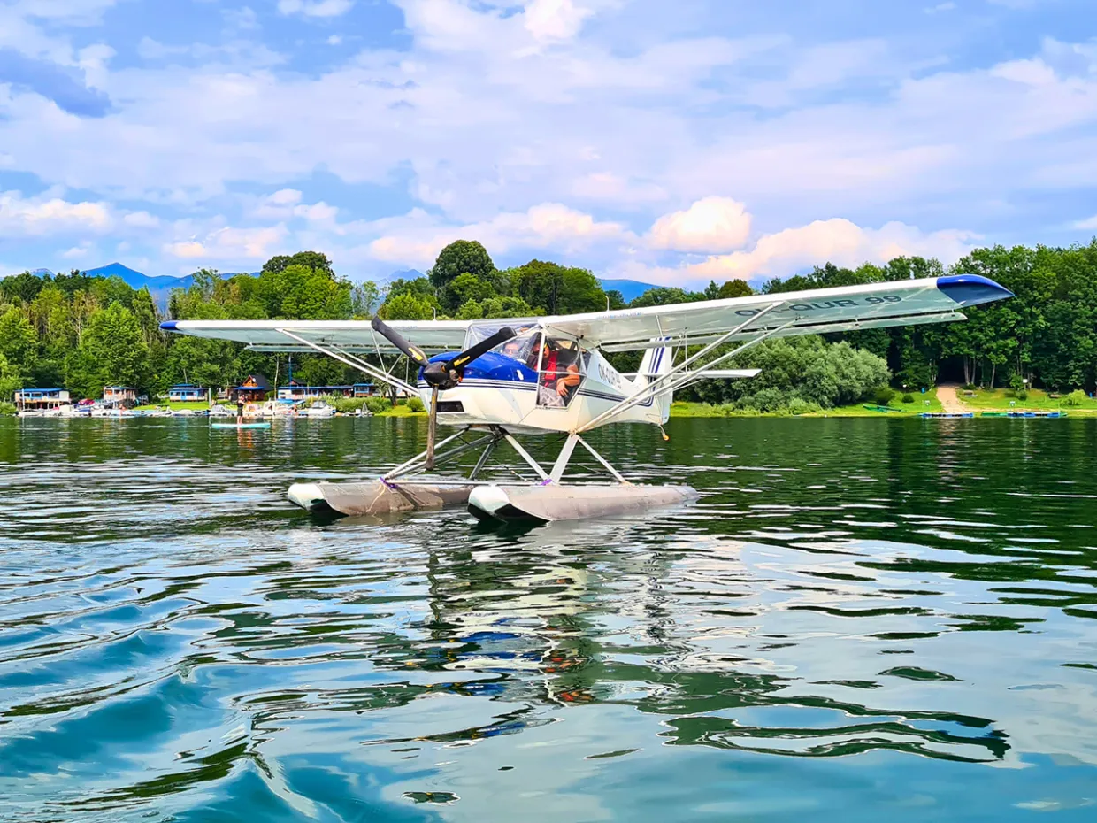 Pilotom hydroplánu na skúšku Liptovská Mara-7
