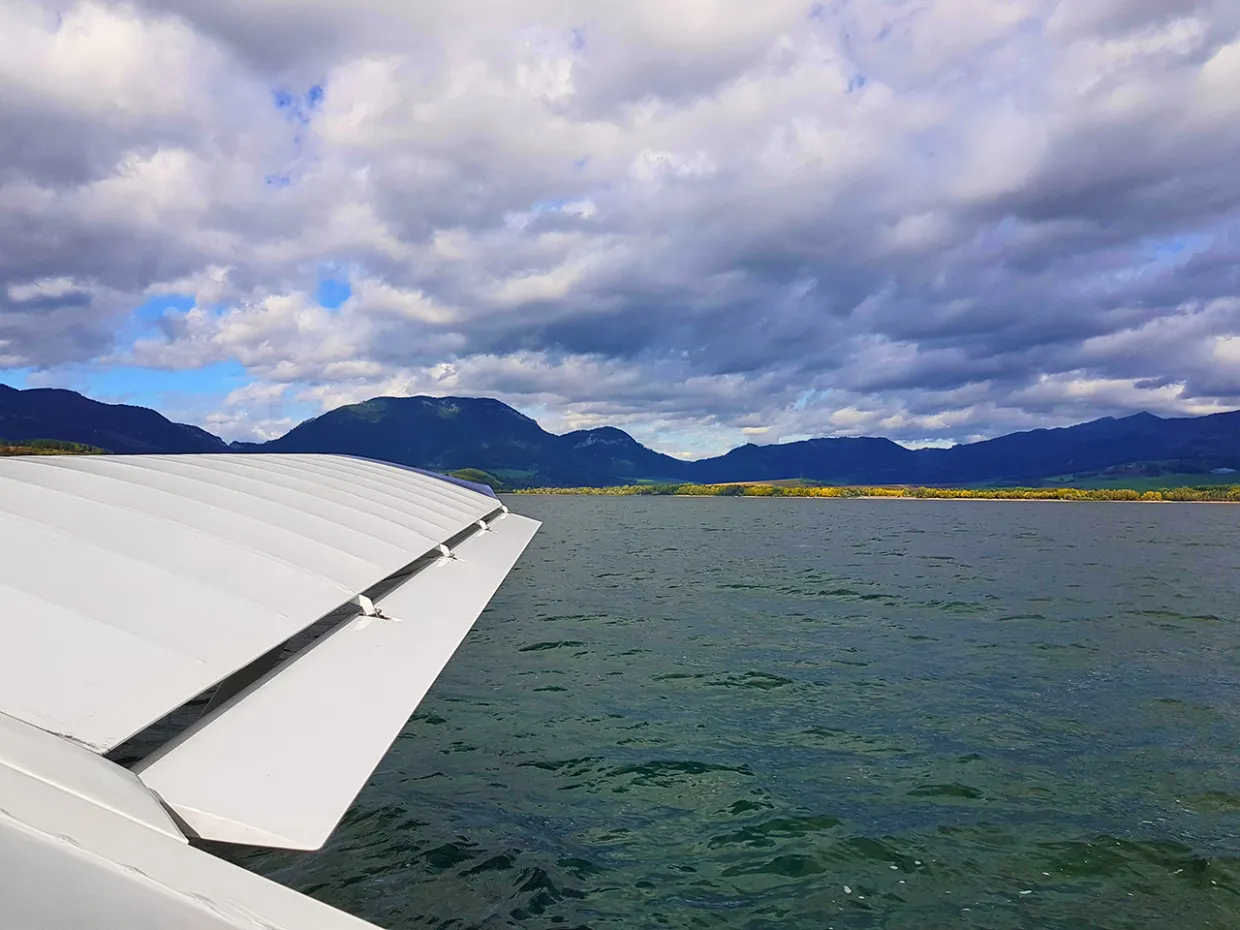 Zážitkový let hydroplánom Liptovská Mara-8