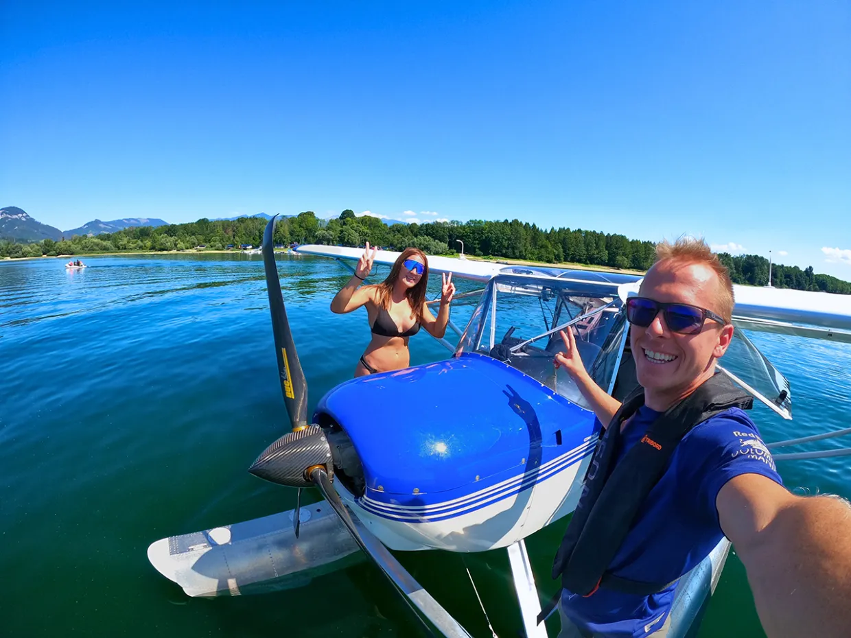 Zážitkový let hydroplánom Liptovská Mara-1