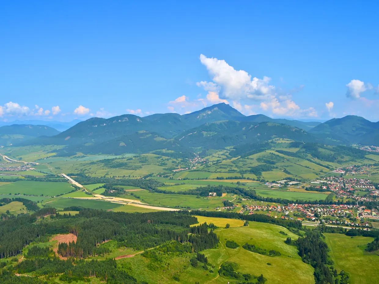 Motorový paragliding Liptov-3