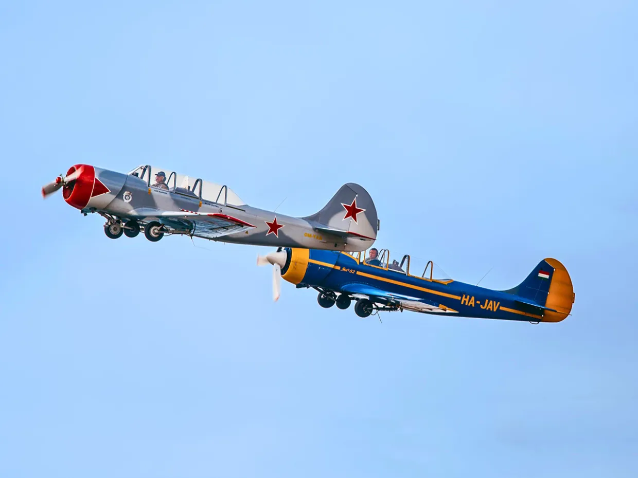 Akrobatický let lietadlom Košice-2