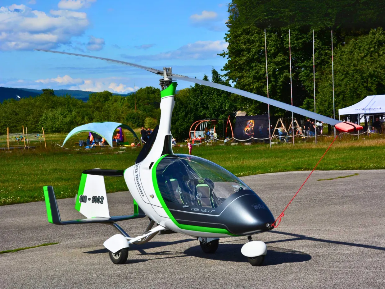 Pilotom vírnika na skúšku Trenčín-1