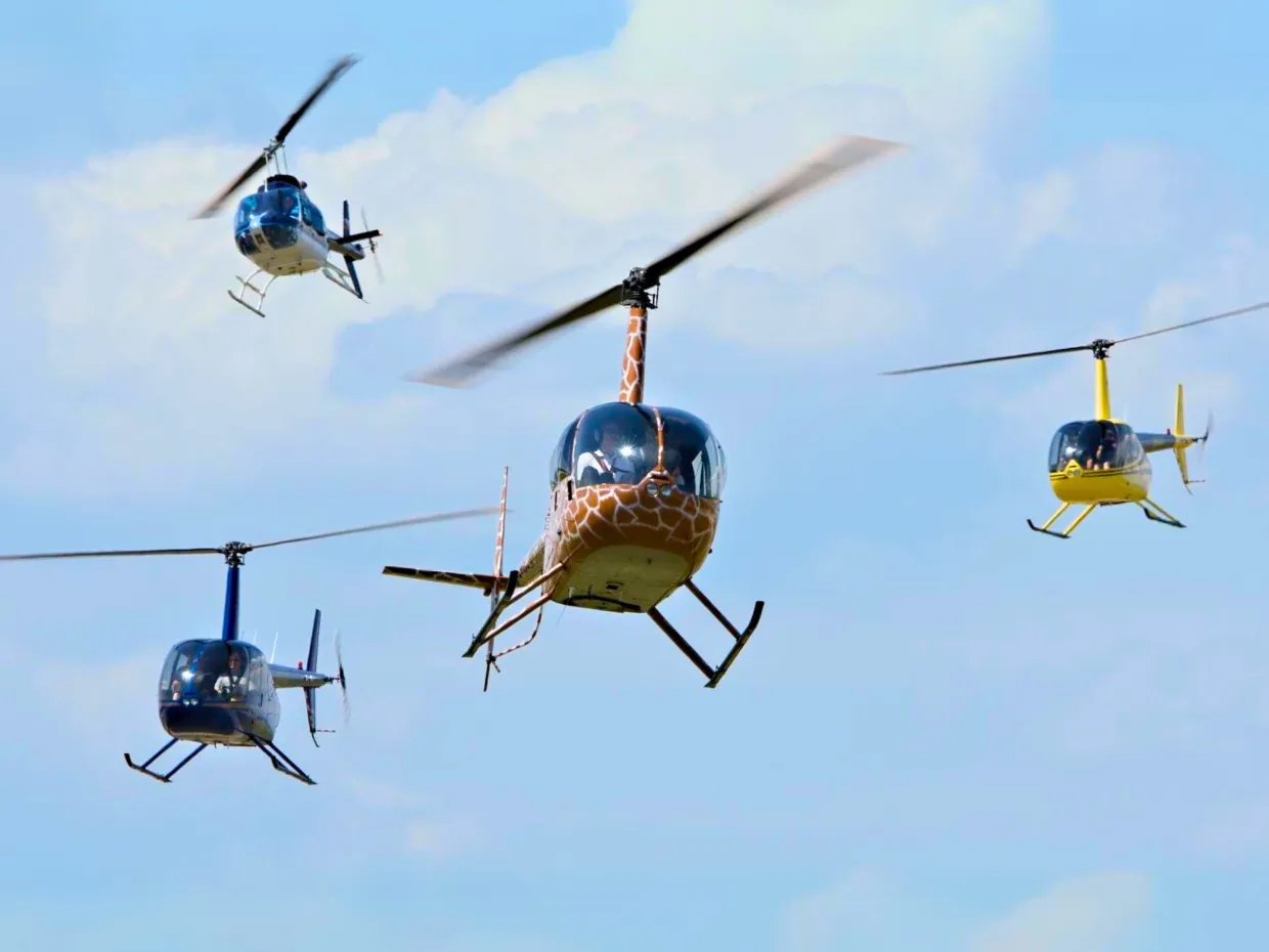 Zážitkový let vrtuľníkom Brno-2