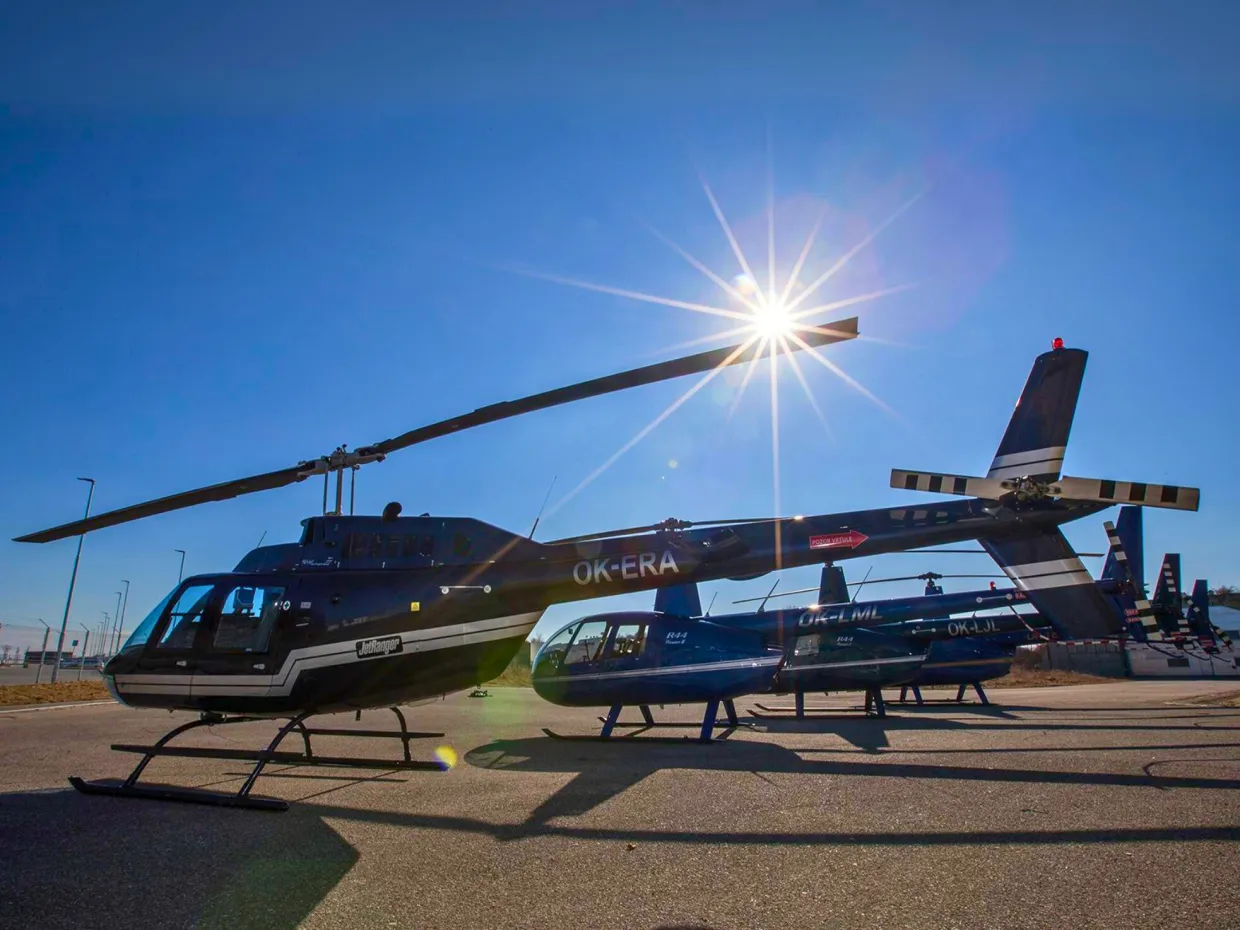Zážitkový let vrtuľníkom Brno-3