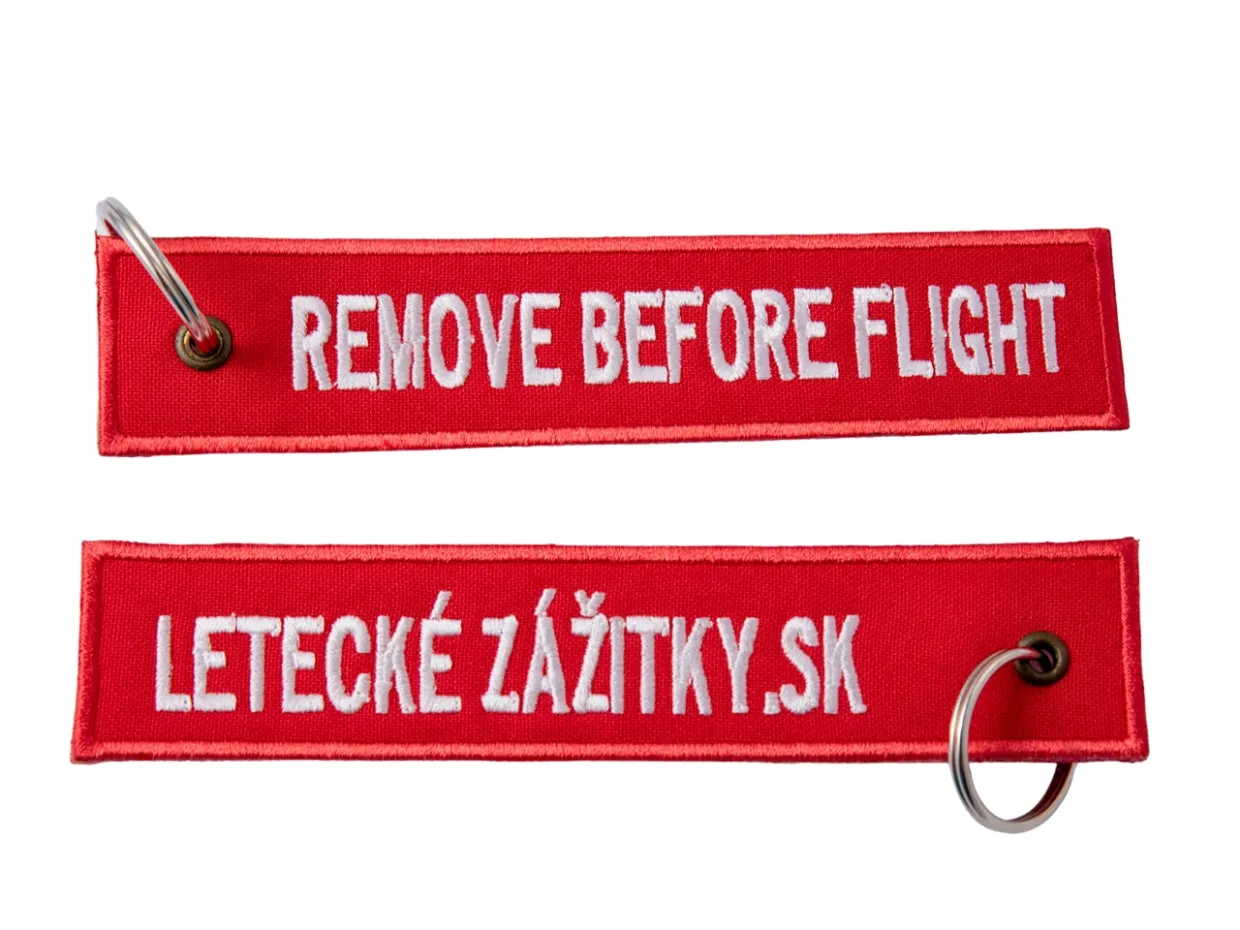 Prívesok Remove before flight-0