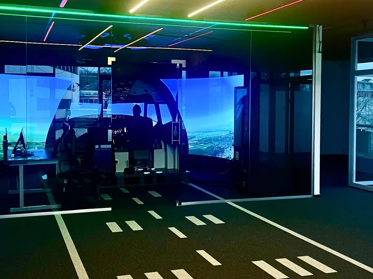 Letecký simulátor Poprad-1