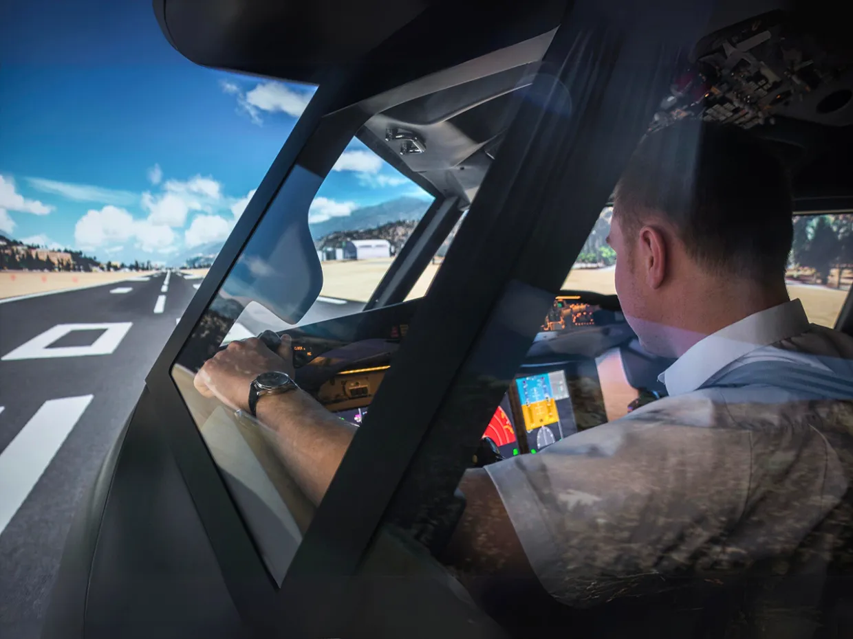 Letecký simulátor Poprad-0