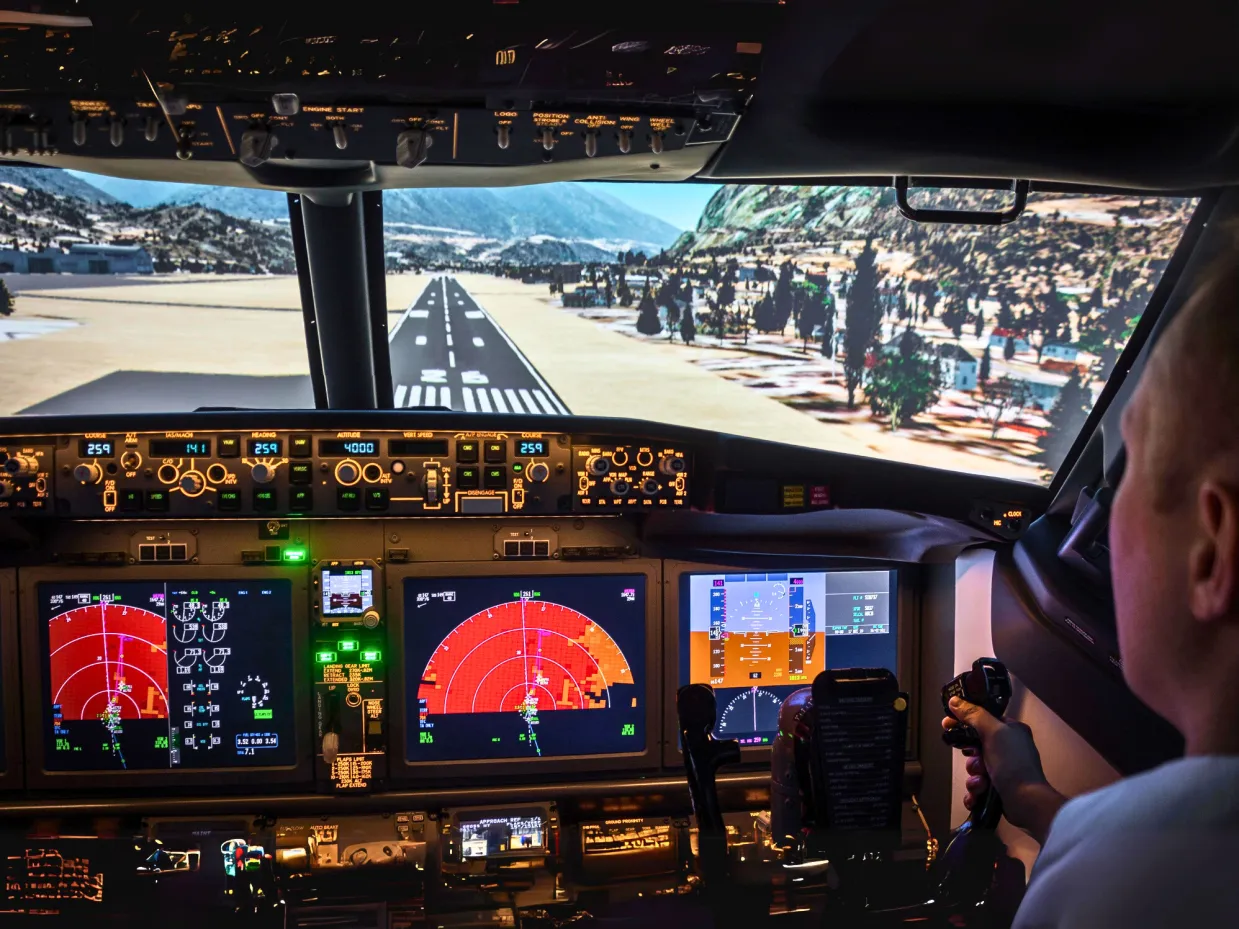 Letecký simulátor Poprad-2