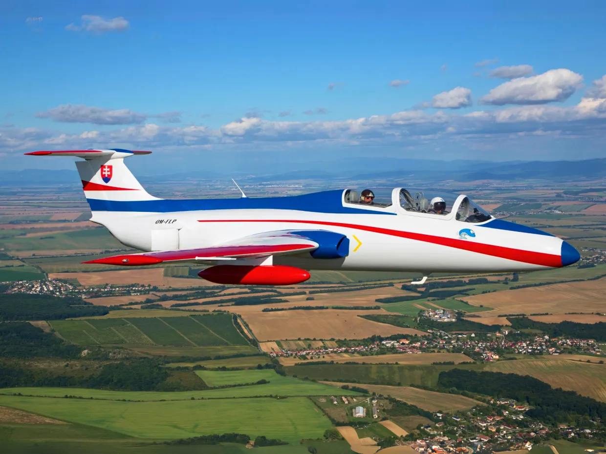 Let stíhačkou Žilina-1