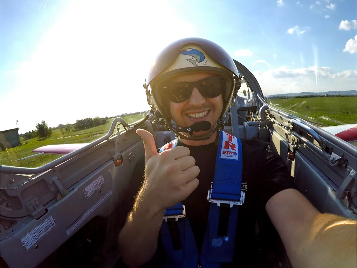 Let stíhačkou Žilina-0