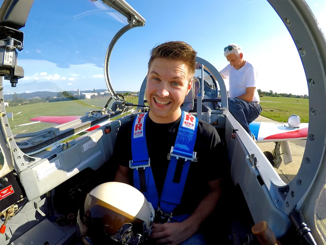 Pilotom stíhačky na skúšku Piešťany-1