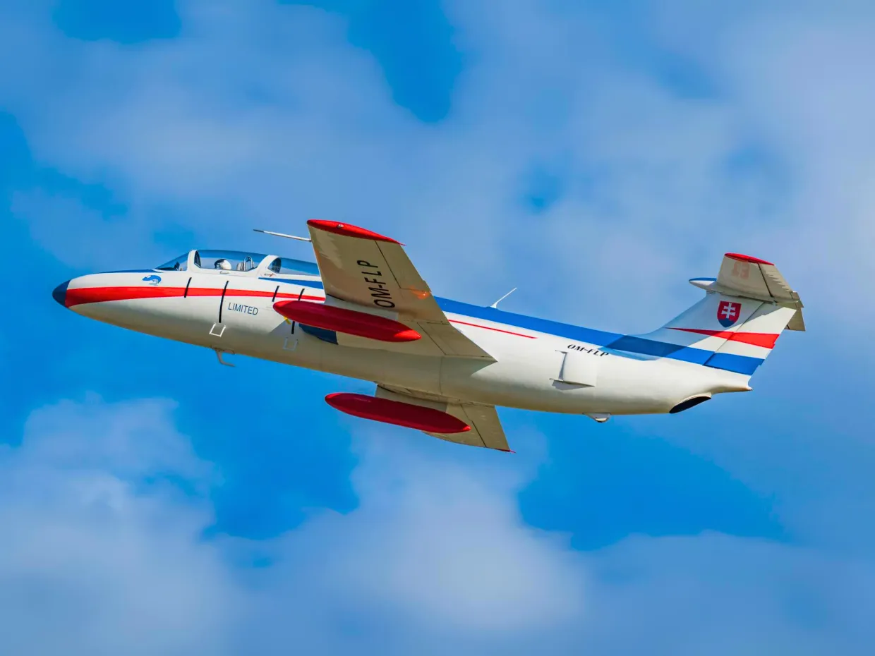 Akrobatický let stíhačkou Piešťany-6