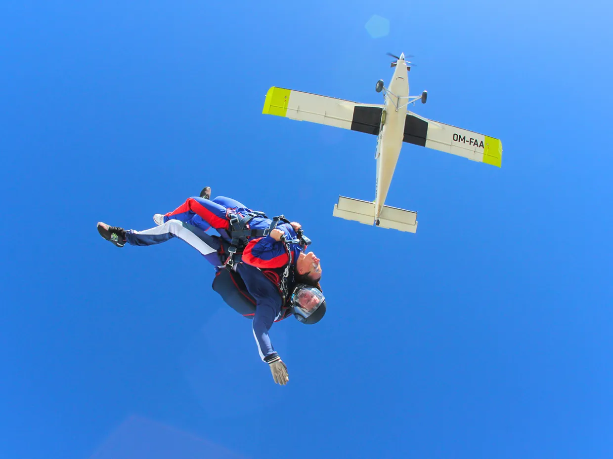 Tandemový zoskok s padákom Dubnica nad Váhom-6