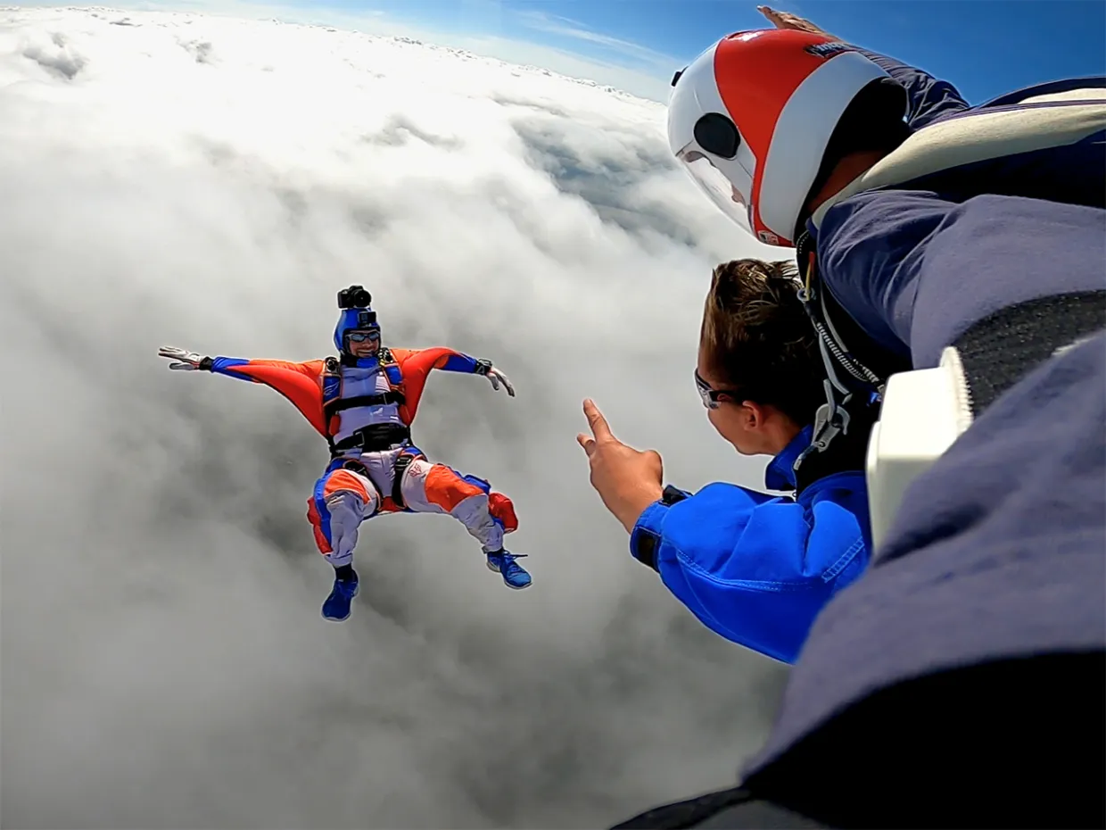 Tandemový zoskok s padákom Dubnica nad Váhom-7