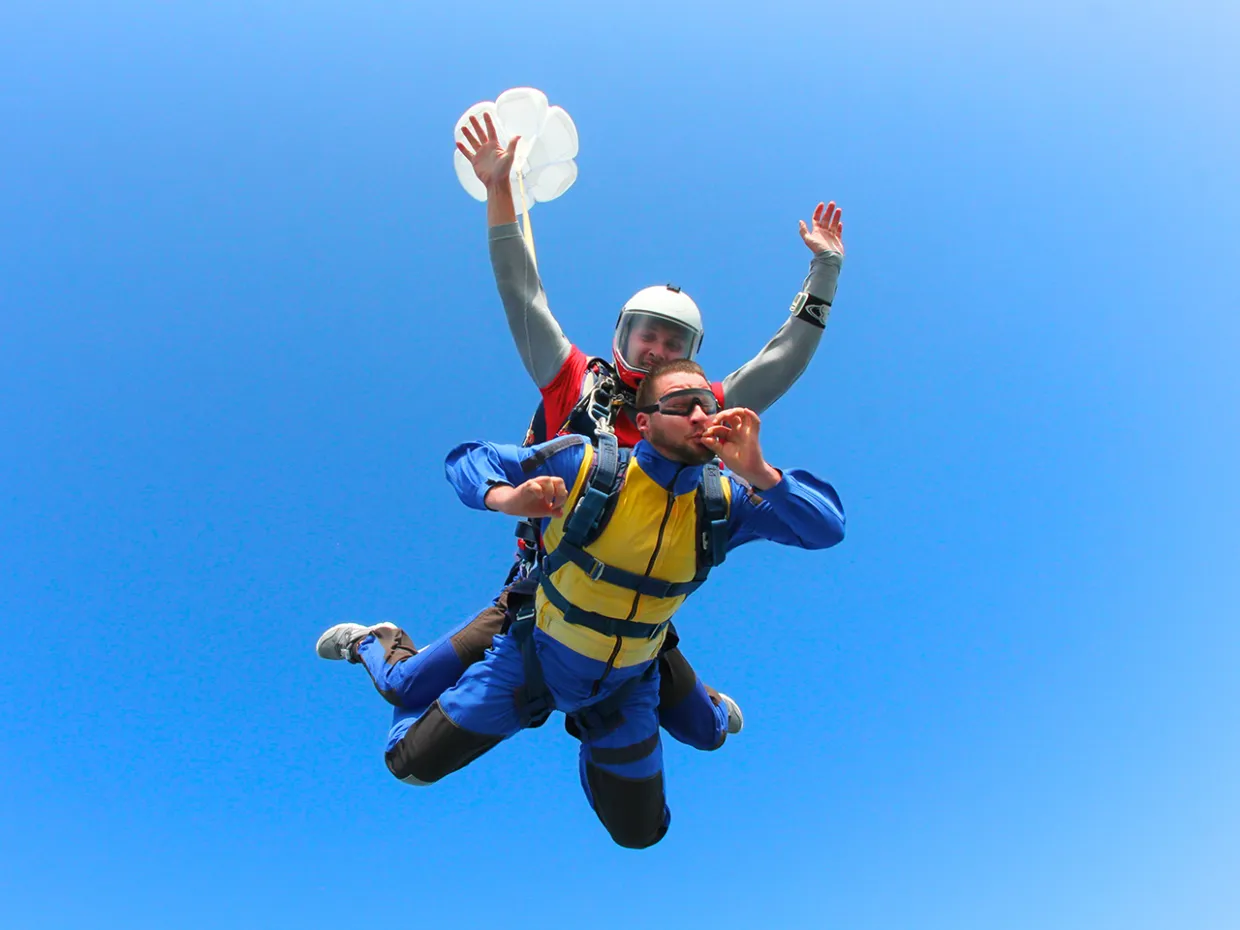 Tandemový zoskok s padákom Dubnica nad Váhom-12