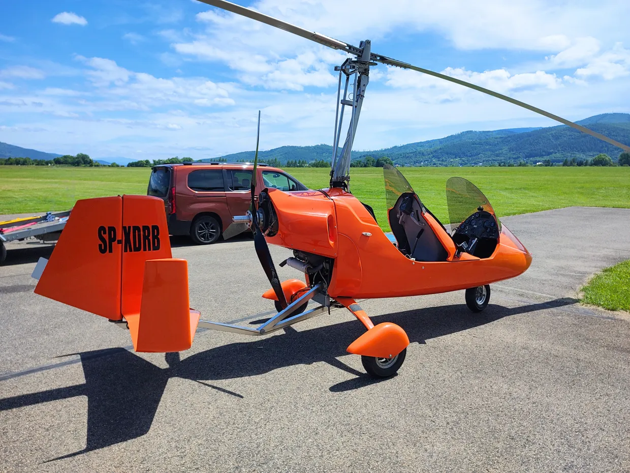 Pilotom vírnika na skúšku Martin-0