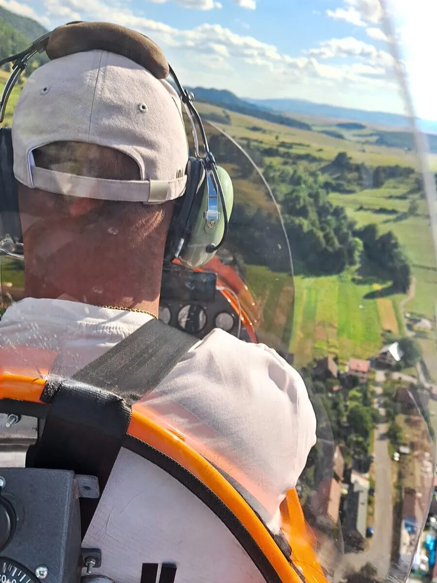 Pilotom vírnika na skúšku Martin-7