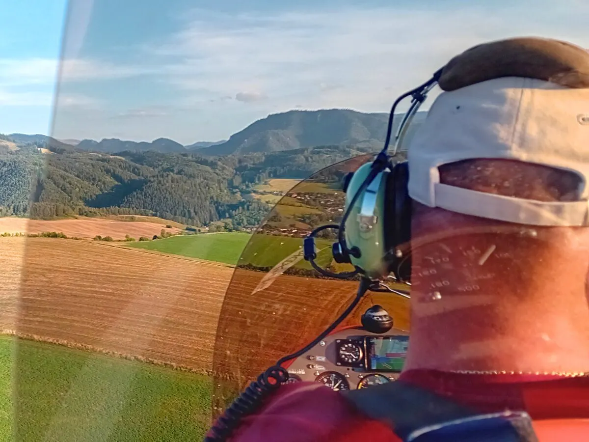 Zážitkový let vírnikom Martin-3