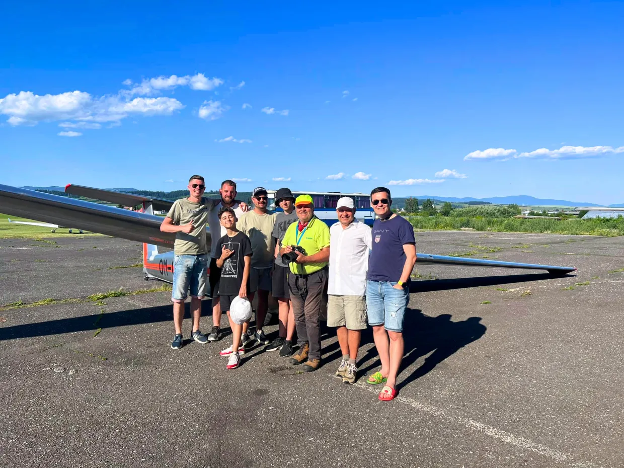 Zážitkový let vetroňom Spišská Nová Ves-2