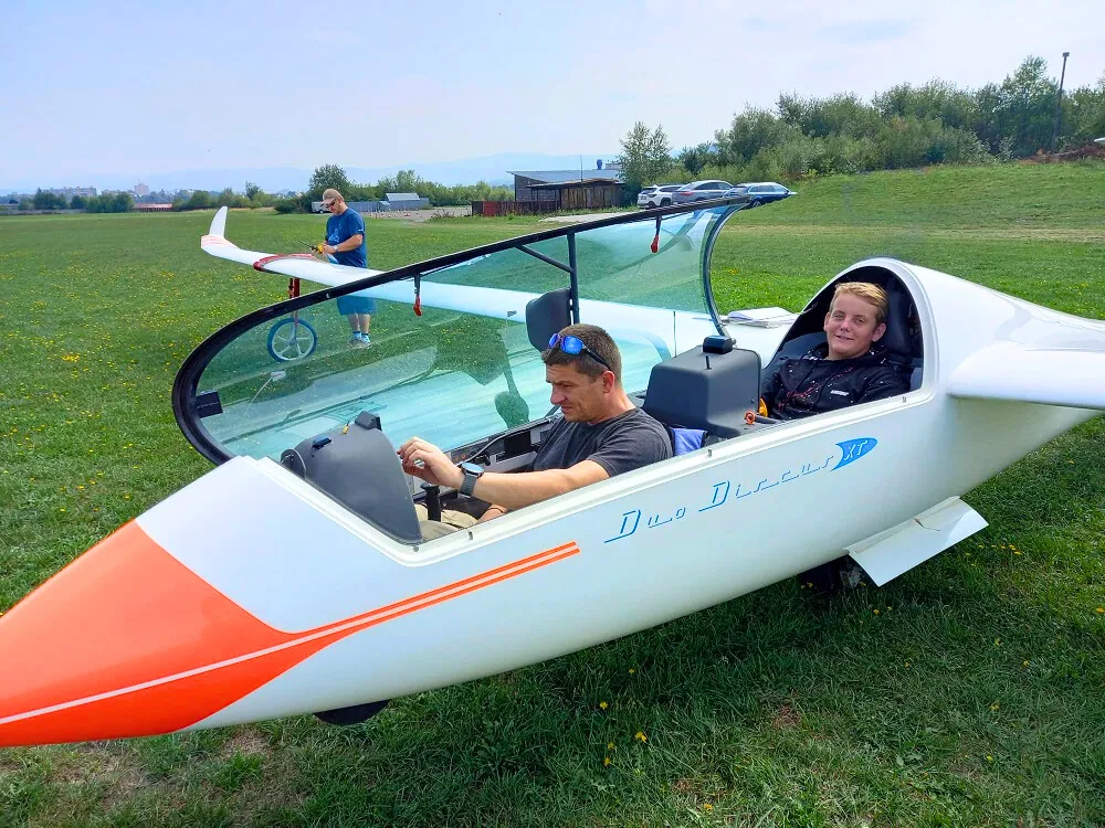 Zážitkový let vetroňom Spišská Nová Ves-5