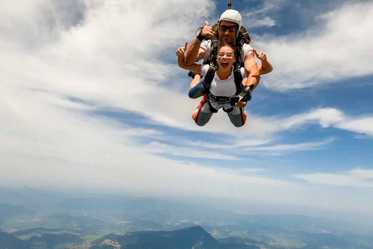 Tandemový zoskok s padákom Prešov-14
