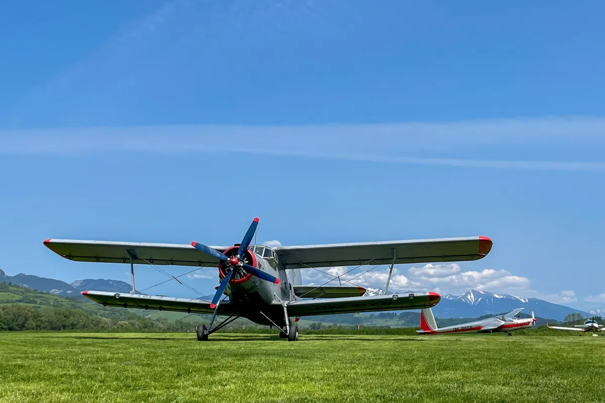 Tandemový zoskok s padákom Liptov-7