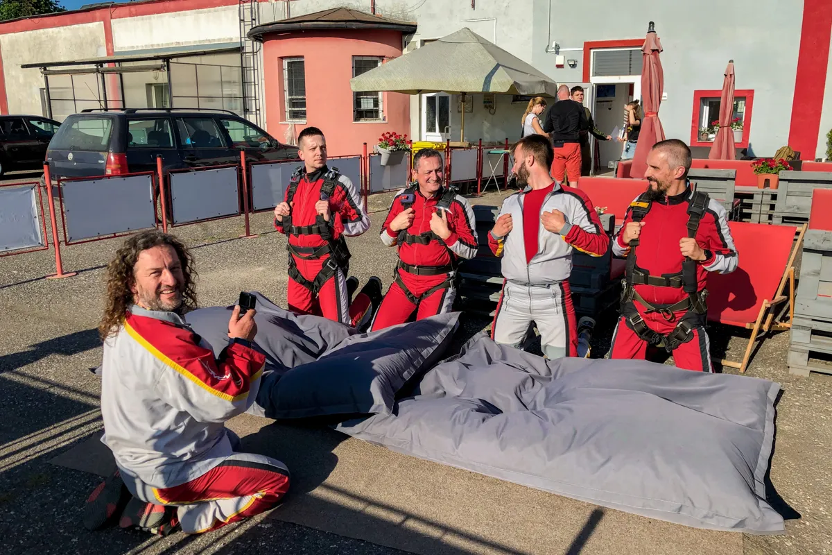 Tandemový zoskok s padákom Slovenský raj-14