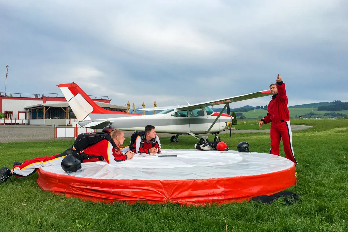 Sólo zoskok s padákom Spišská Nová Ves-2