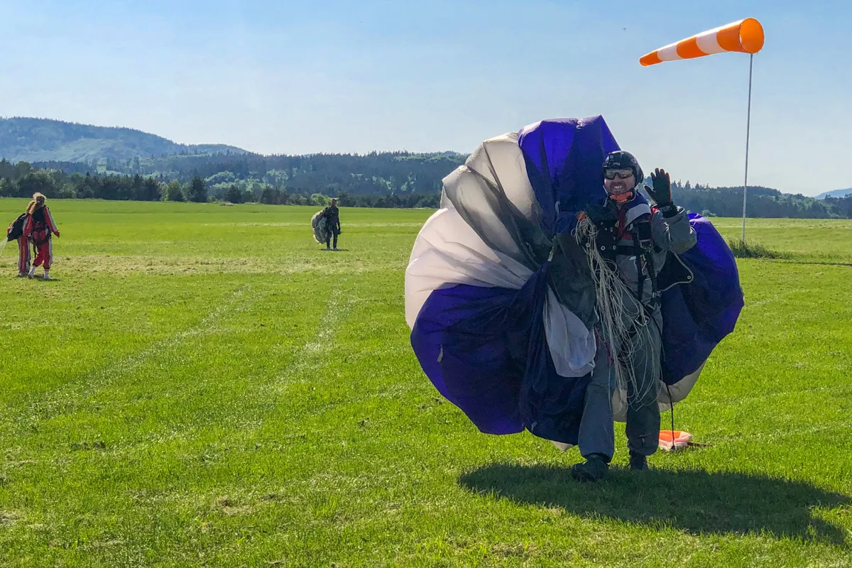 Sólo zoskok s padákom Spišská Nová Ves-5