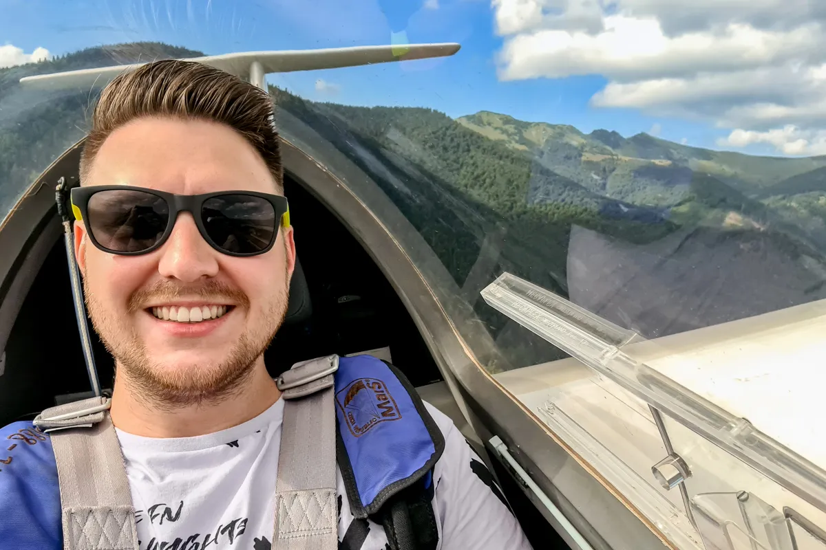 Zážitkový let vetroňom Senica-0