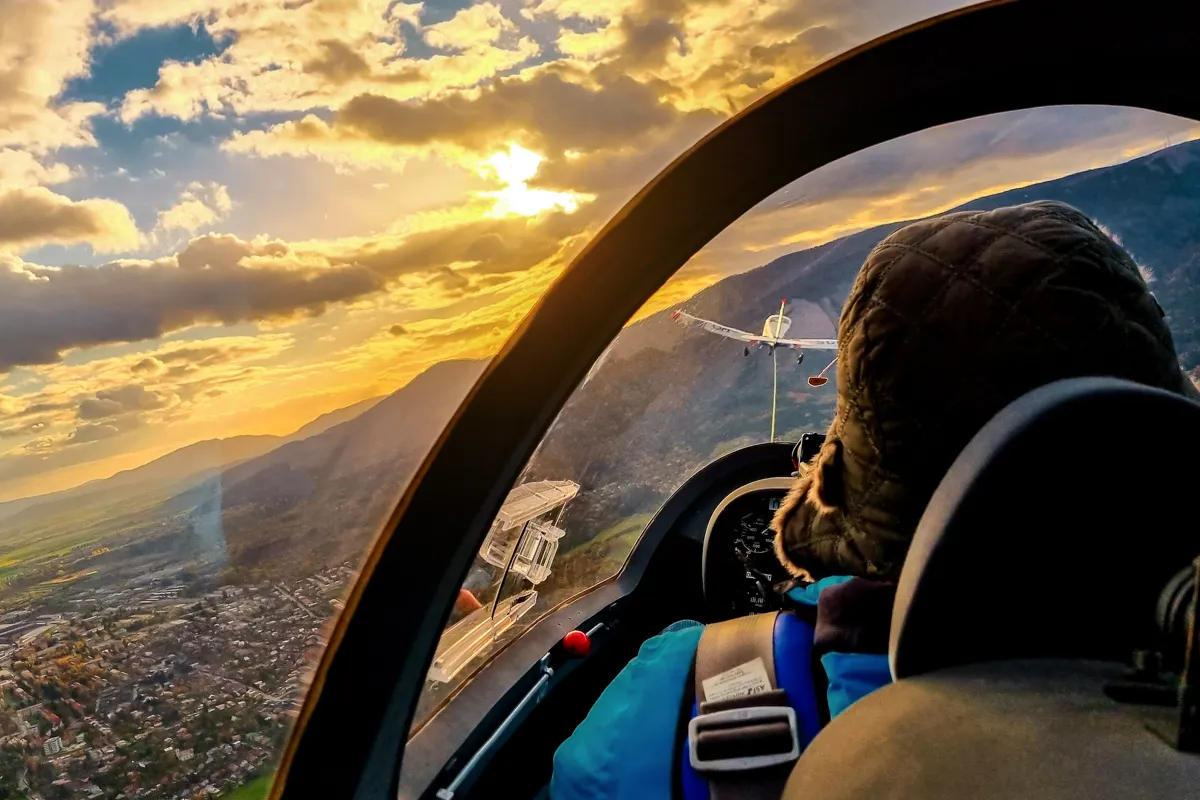 Pilotom vetroňa na skúšku Senica-0