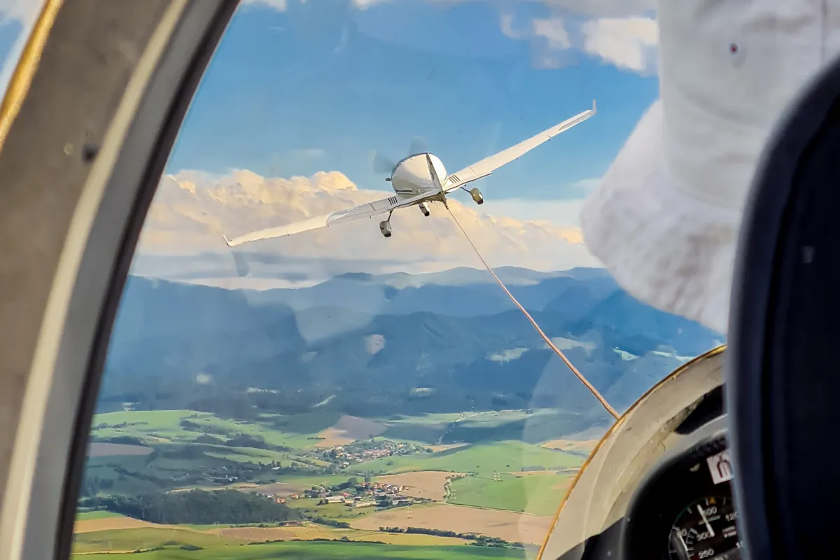 Zážitkový let vetroňom Martin-4