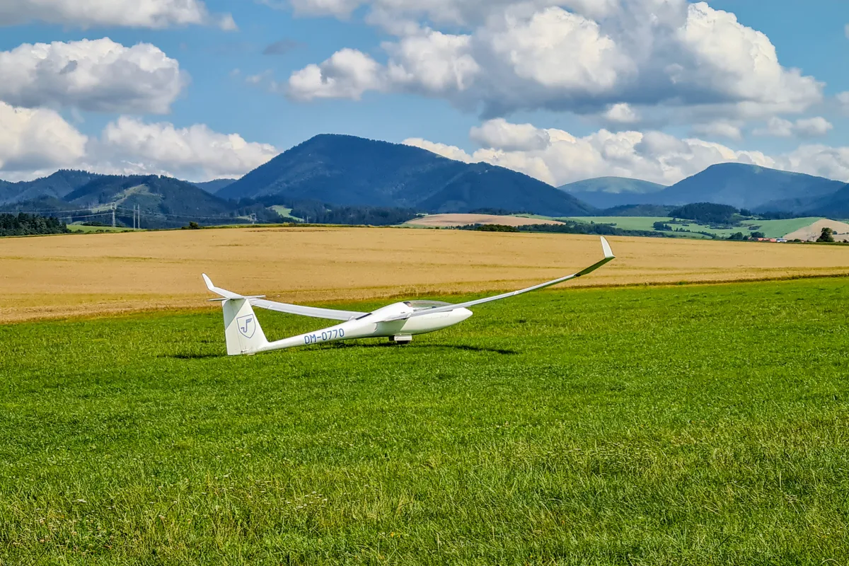 Zážitkový let vetroňom Martin-6