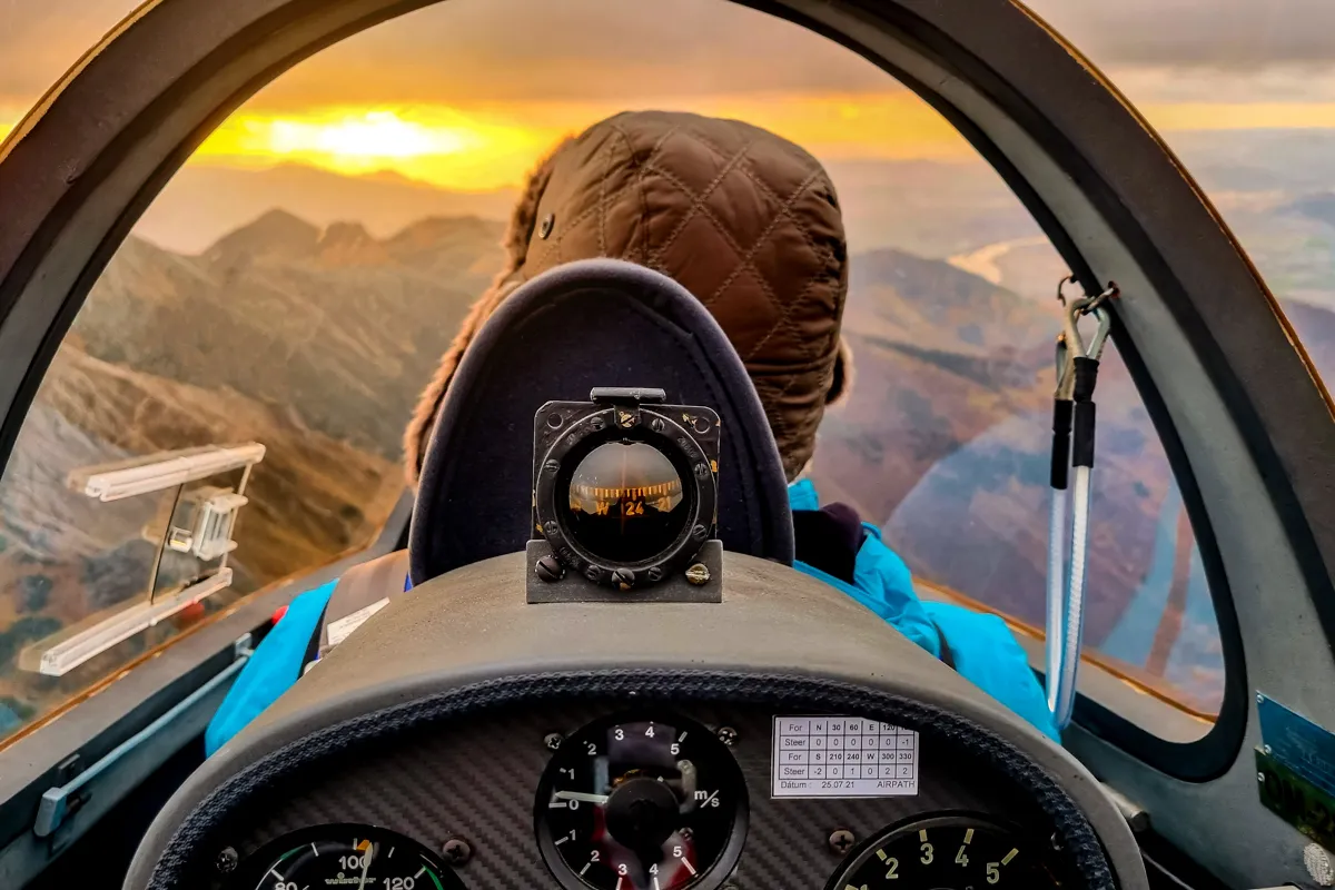 Pilotom vetroňa na skúšku Martin-1