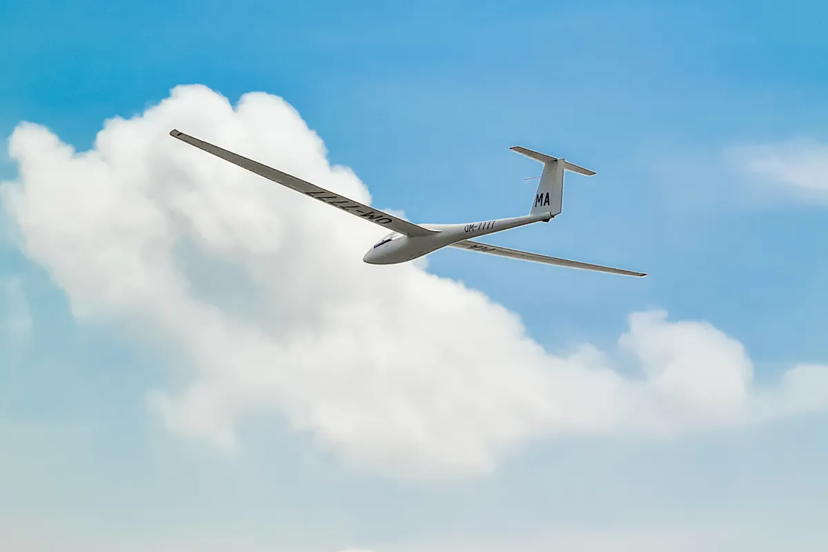 Zážitkový let vetroňom Očová-5