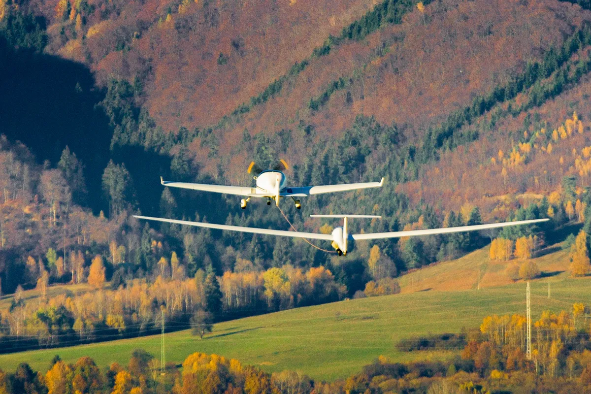 Zážitkový let vetroňom Očová-7