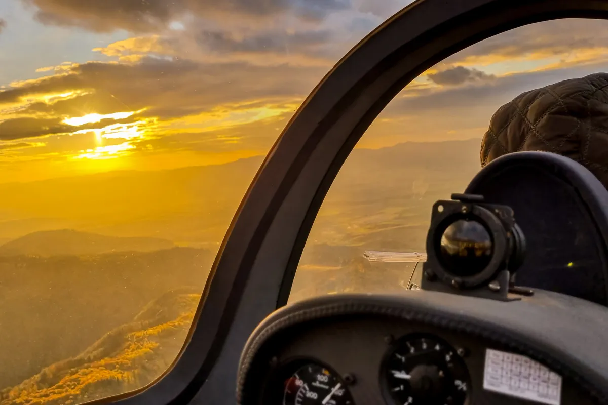 Zážitkový let vetroňom Prešov-1